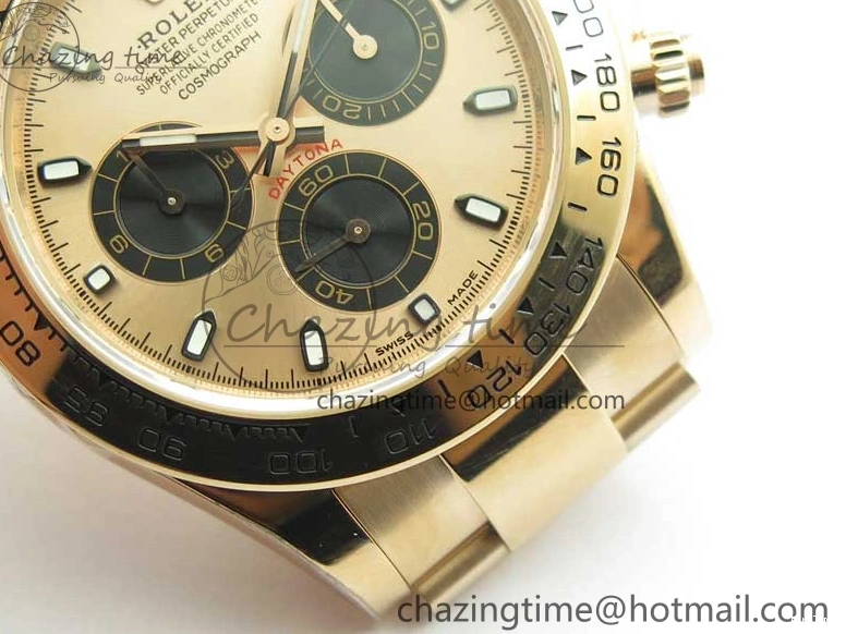 MiroTime 0412 Daytona 116508 RG Noob 1:1 Best Edition 904L SS Case and Bracelet RG Dial SA Comfortable 2705